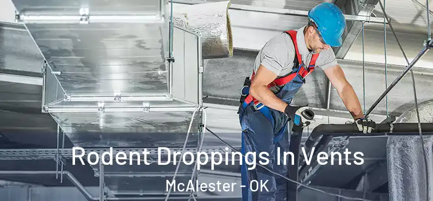  Rodent Droppings In Vents McAlester - OK